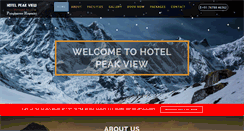 Desktop Screenshot of hotelpeakview.com